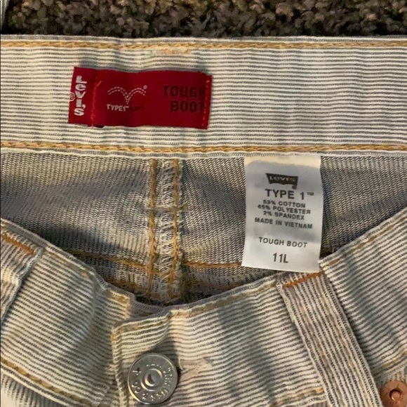 VINTAGE Levi’s! 2pair- both 11 long bootcut - Picture 7 of 8